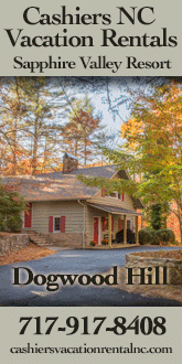 Cashiers NC Vacation Rental